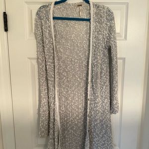 Free People Long Boho Cardigan